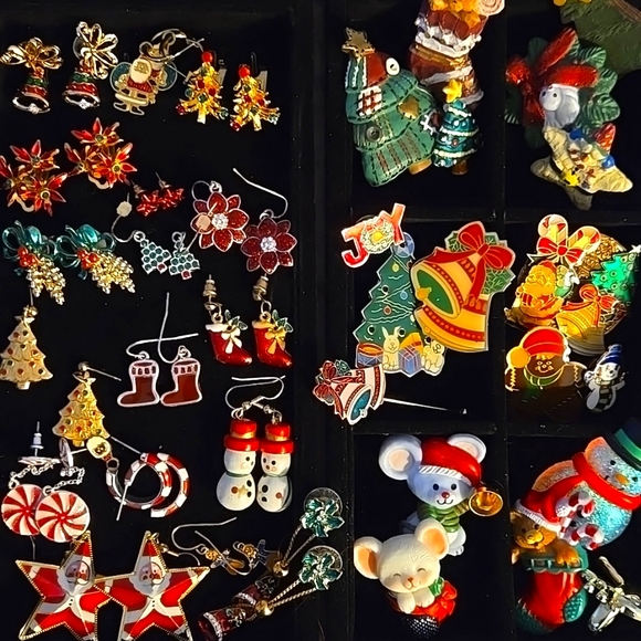 🎄Vintage Christmas Jewelry Collection (99%) available for SALE! - Picture 3 of 10